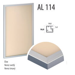 NOVINKA - AL114 komplet -  hrúbka 18mm